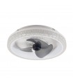 ΑΝΕΜΙΣΤΗΡΑΣ ΟΡΟΦΗΣ ΜΕ ΦΩΣ IT-LIGHTING SUPERIOR 35W 3CCT LED ΛΕΥΚΟΣ (101000210) INLIGHT