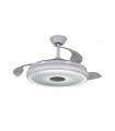 ΑΝΕΜΙΣΤΗΡΑΣ ΜΕ ΦΩΣ IT-LIGHTING HURON 36W 3CCT LED ΛΕΥΚΟΣ (102000110) INLIGHT