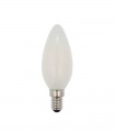 ΛΑΜΠΑ LED FILAMENT MILKY C35 E14 4W 2700K (ΘΕΡΜΟ ΦΩΣ) 448Lm LEDISONE-2-SOFT 1514700 VITO