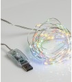 100Led Χριστουγεννιάτικα Φωτάκια Copper Με Usb Σύνδεση Και Προγράμματα