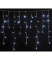 100Led Ασύμμετρη Κουρτίνα Με Επέκταση Πρόγραμμα Και Μετασχηματιστή 200 x 70(h)cm,Διάφανο Καλώδιο/Λευκό Λαμπάκι (Kelvin: 6.000 -