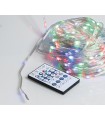 200Led Λαμπάκια Rgb App -Wifi Με Μετασχηματιστή Ip44 ,Με Διάφανο Πλακέ Καλώδιο/Διάφορους Φωτισμούς,20 Μέτρα